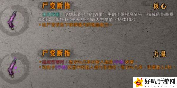 《暖雪》尸變斷指效果介紹以及放置幾號位